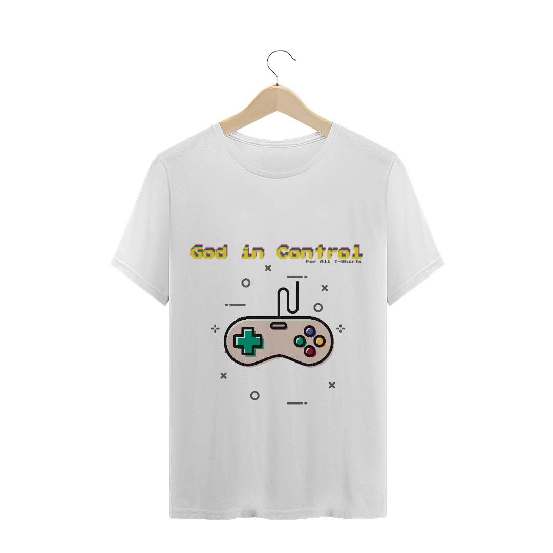 Nome do produto  T-SHIRT GOD IN CONTROL - PREMIUM