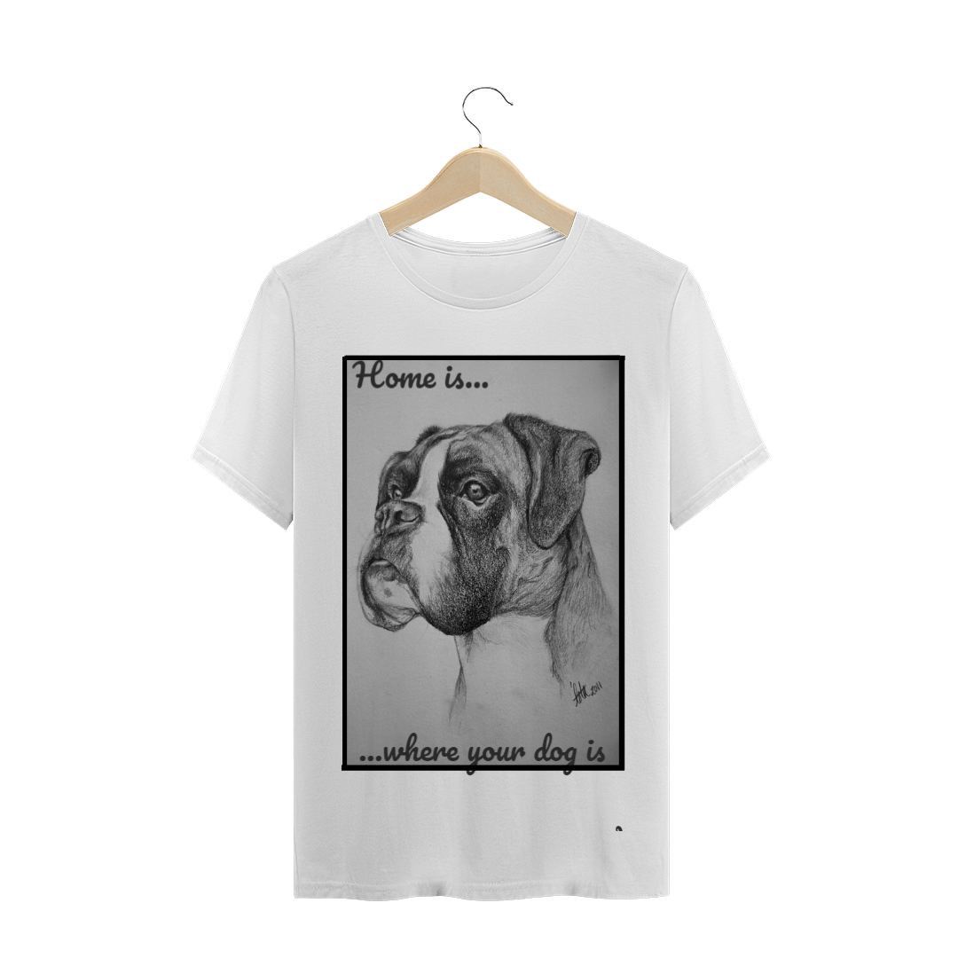 Nome do produto  T-shirt Boxer dog