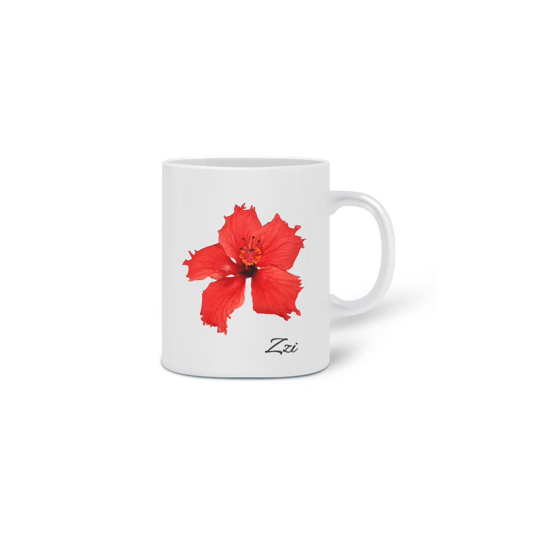Nome do produto  Caneca Hibisco Zzi