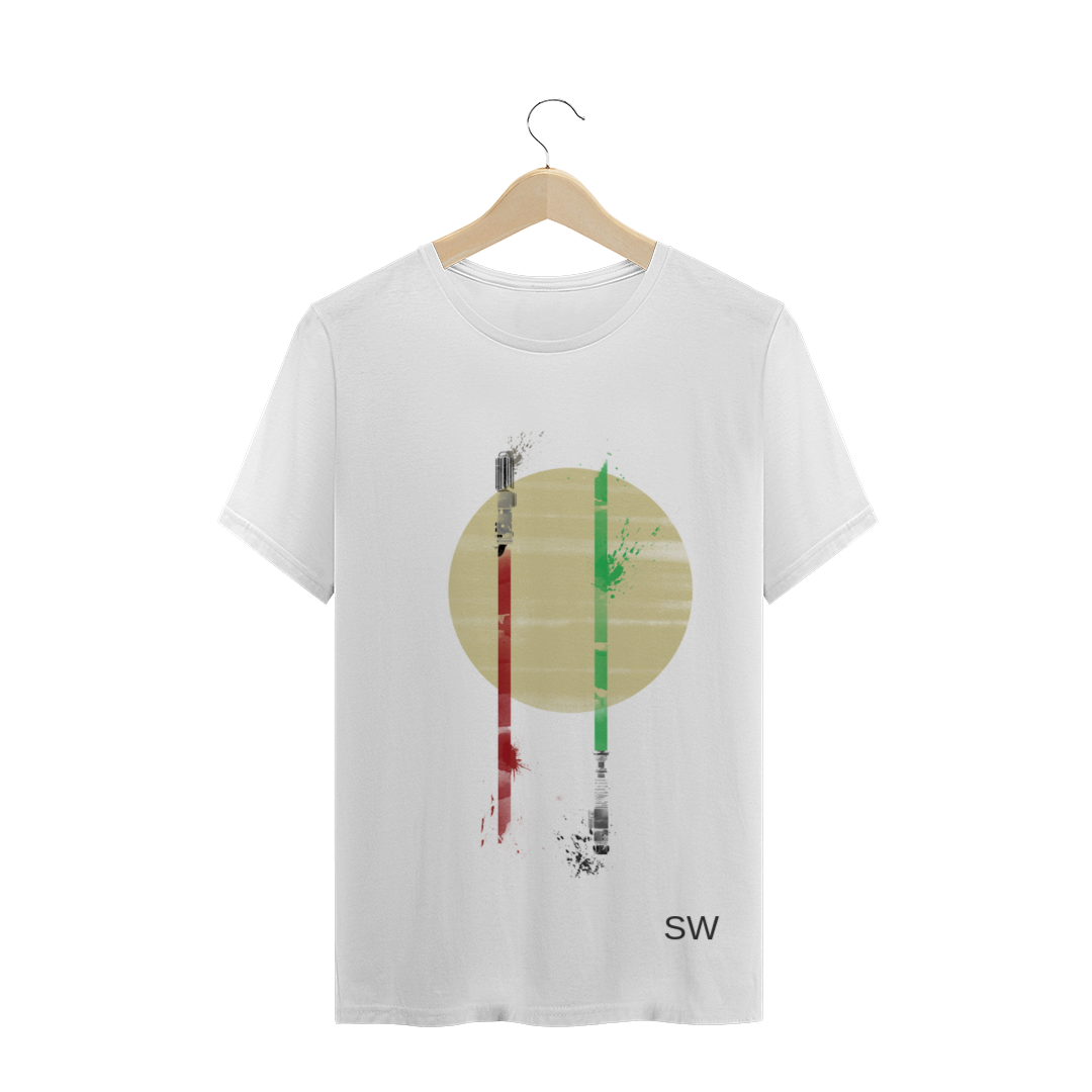 Nome do produto  Camisa Masculina STAR WARS sabres de luz
