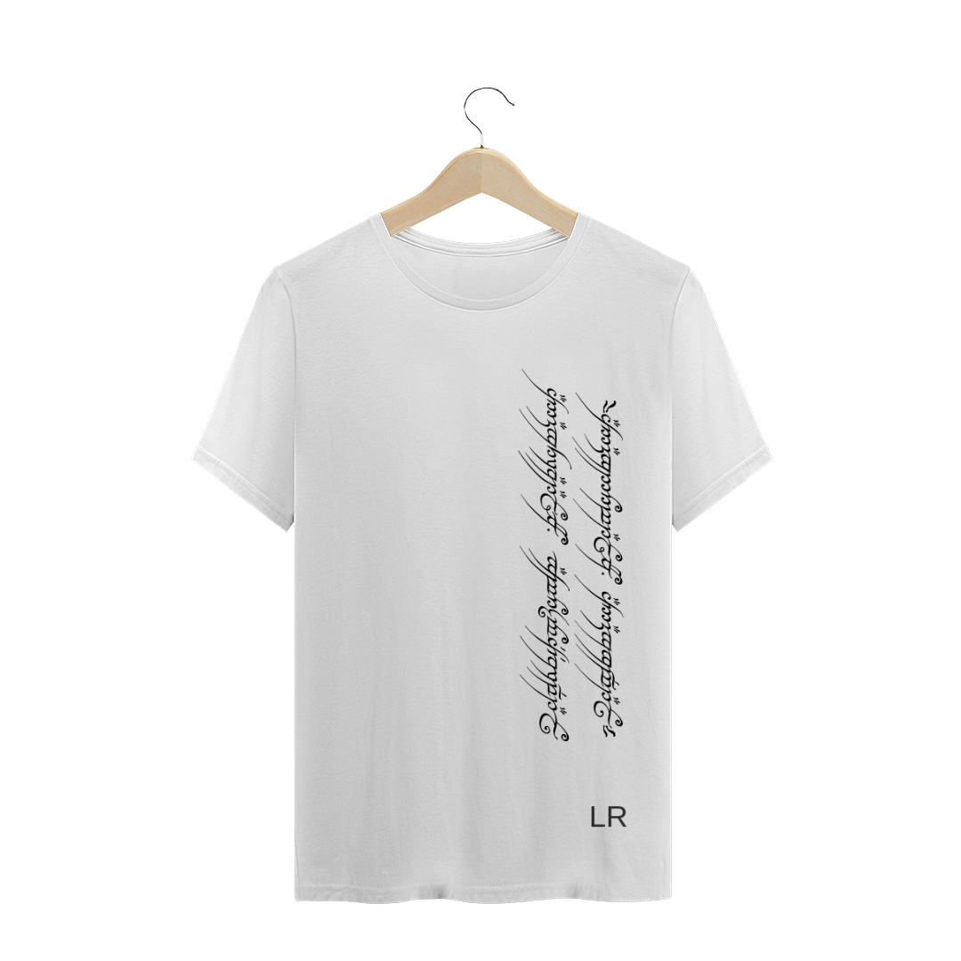 Nome do produto  Camisa Masculina SENHOR DOS ANEIS Escritos de Sauron