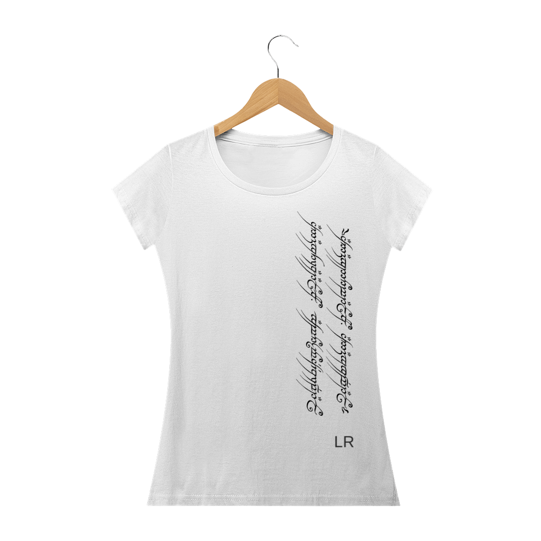 Nome do produto  Camisa Feminina SENHOR DOS ANEIS Escritos de Sauron