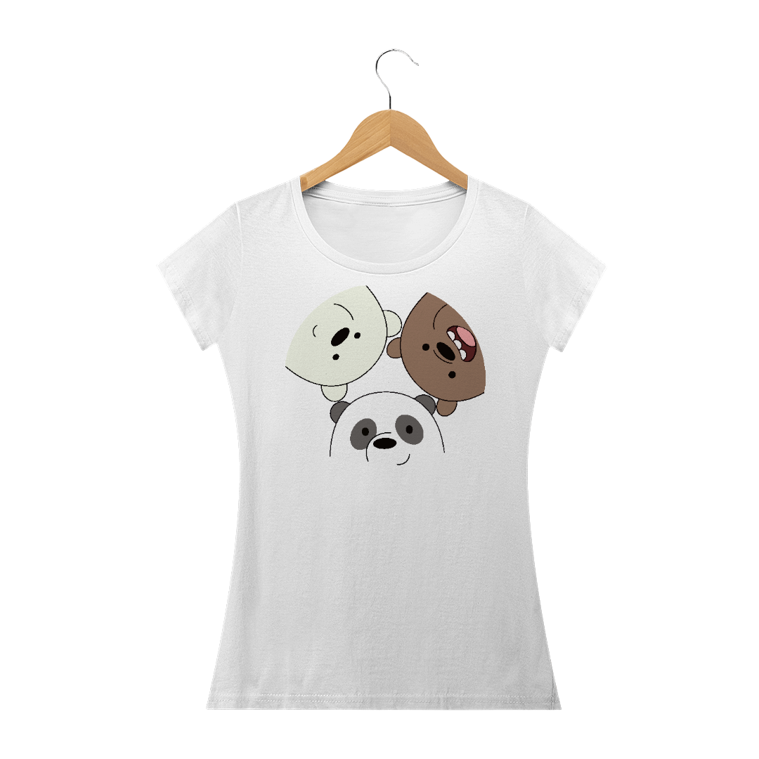 Nome do produto  We Bare Bears (Baby Long Tecido Prime)