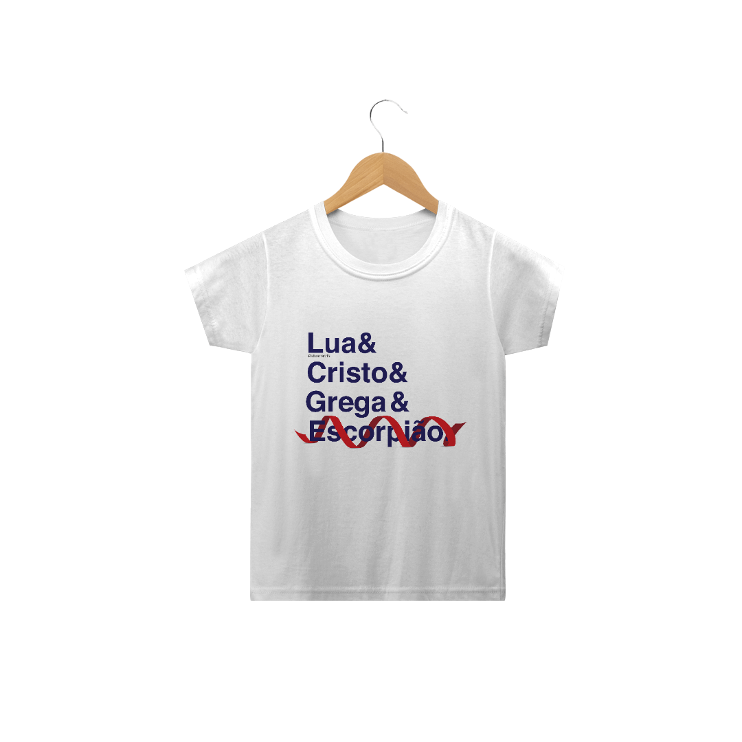 Nome do produto  Palavras Tecido (Infantil branca)