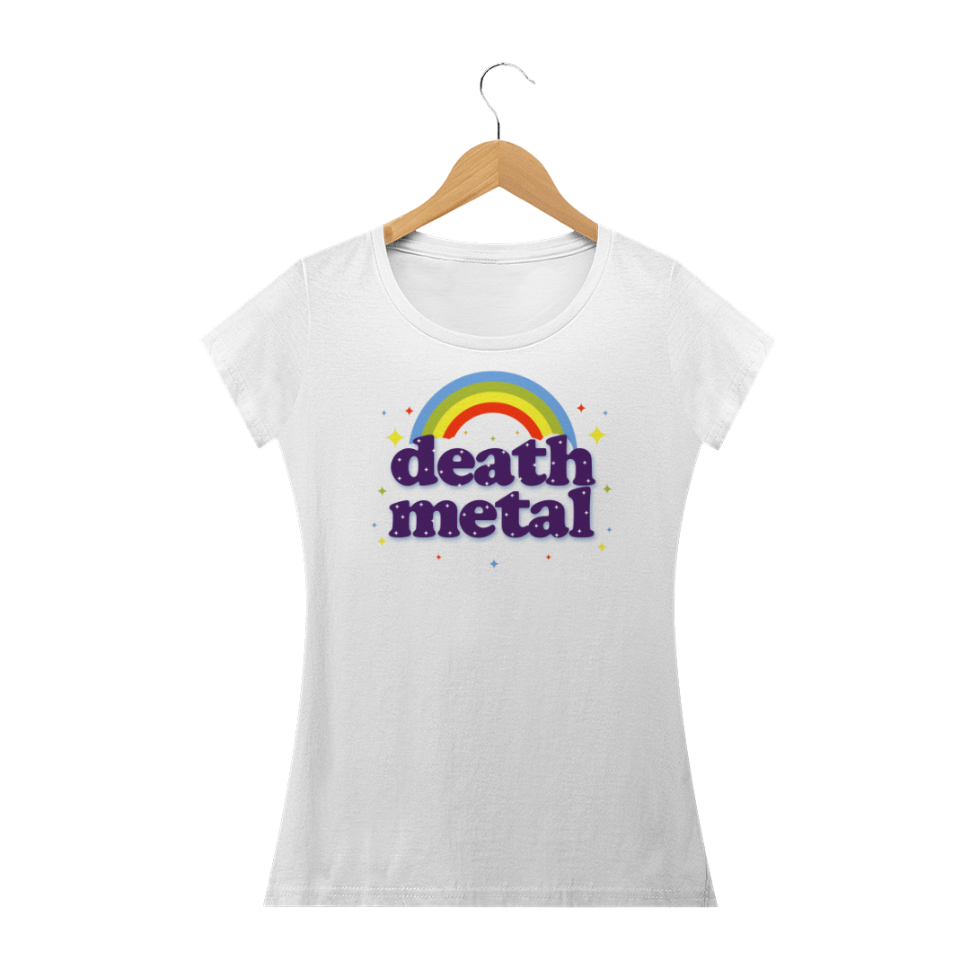 Nome do produto  Camiseta - Death Metal Rainbow