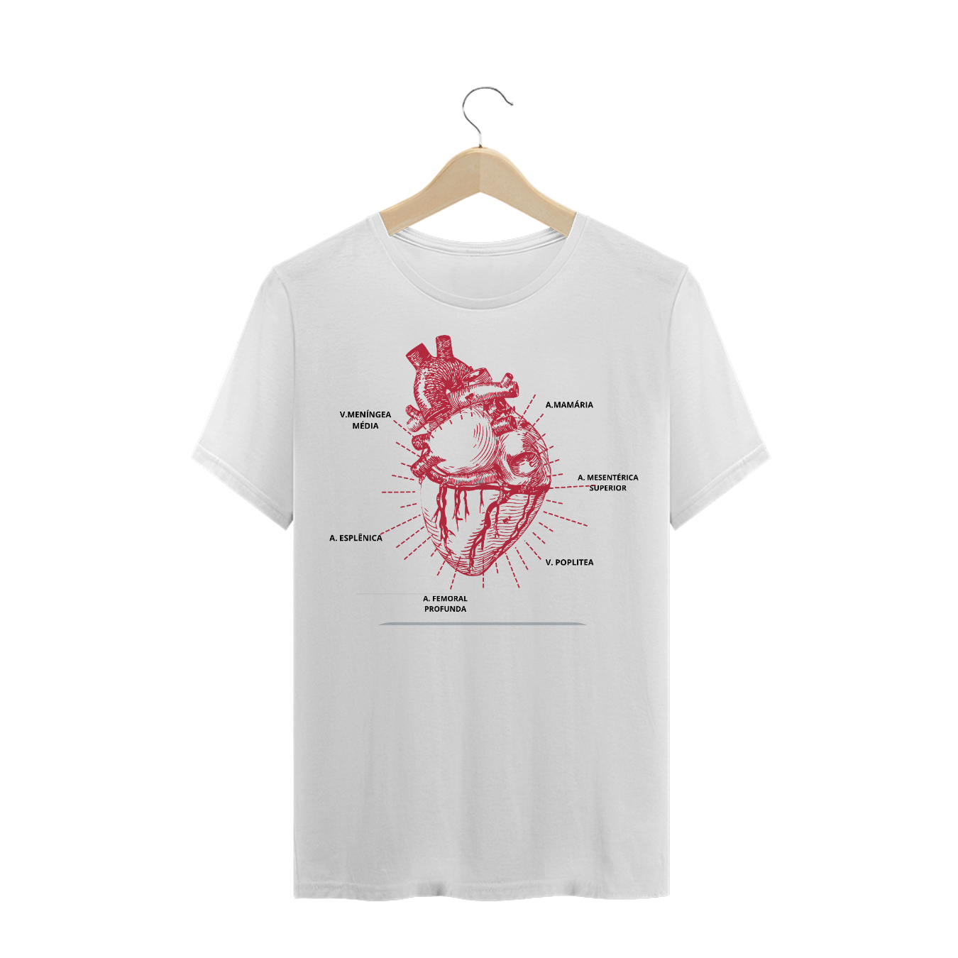 Nome do produto  Camiseta Anatomia