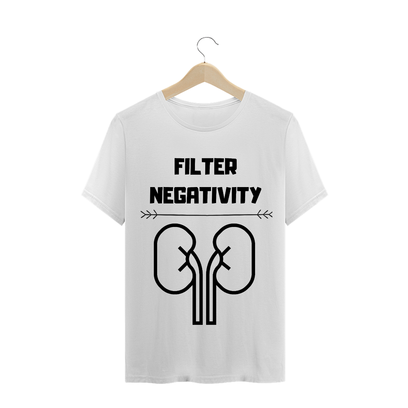 Nome do produto  Camiseta Filter Negativity