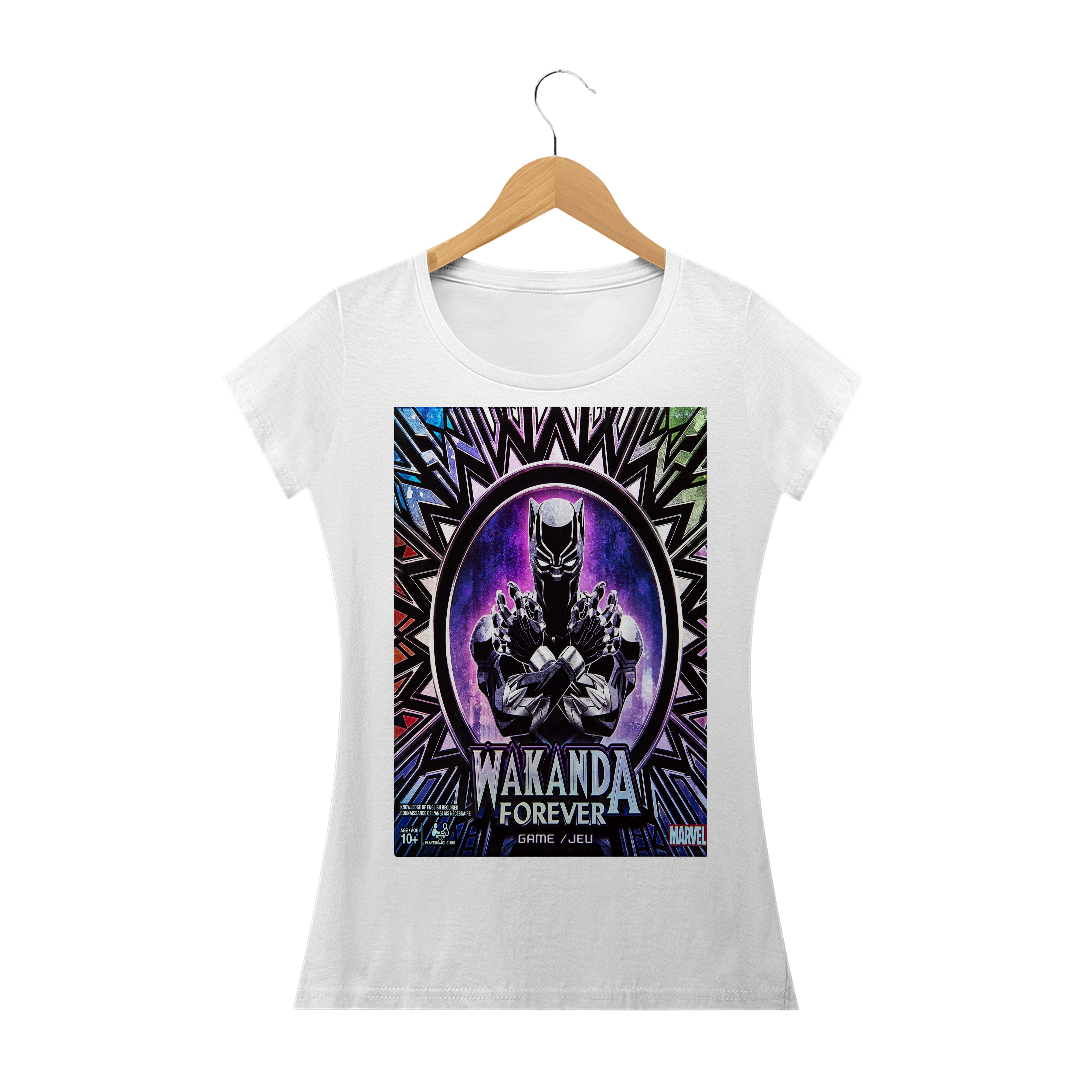 Nome do produto  camisa wakanda feminina