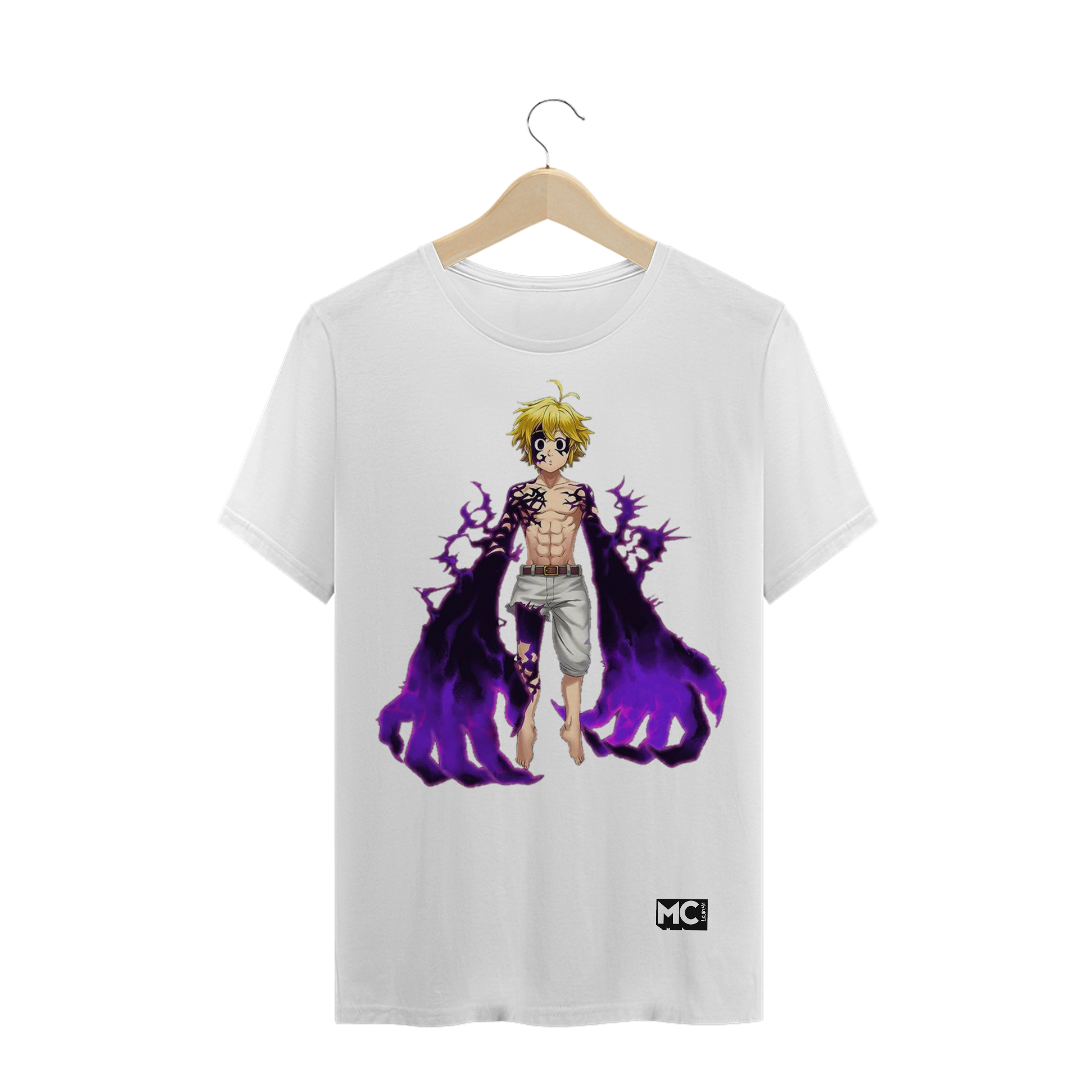 Nome do produto  Camisa do Meliodas