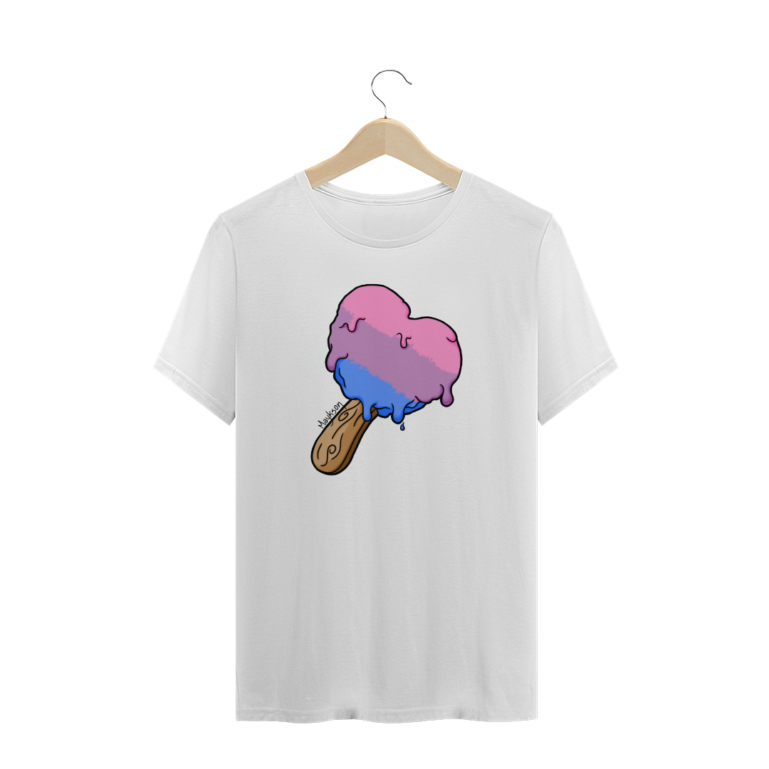 Nome do produto  Meu coração é um picolé - Bissexual