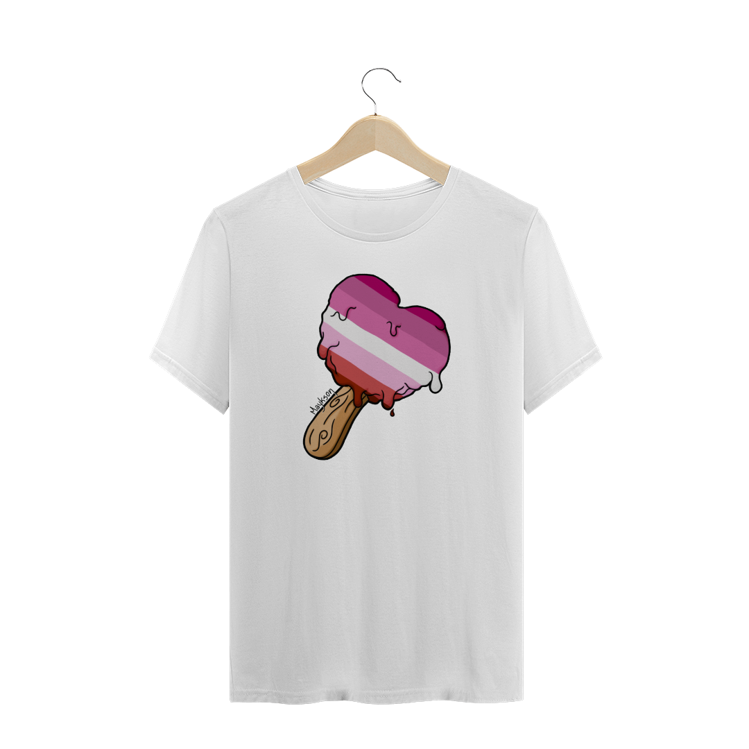 Nome do produto  Meu coração é um picolé - Lésbica