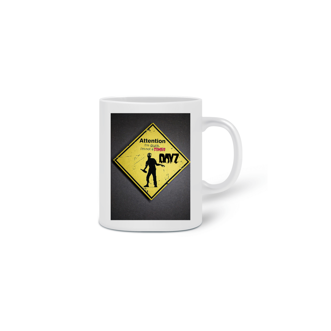 Nome do produto  Caneca Zumbi Bebado DayZ