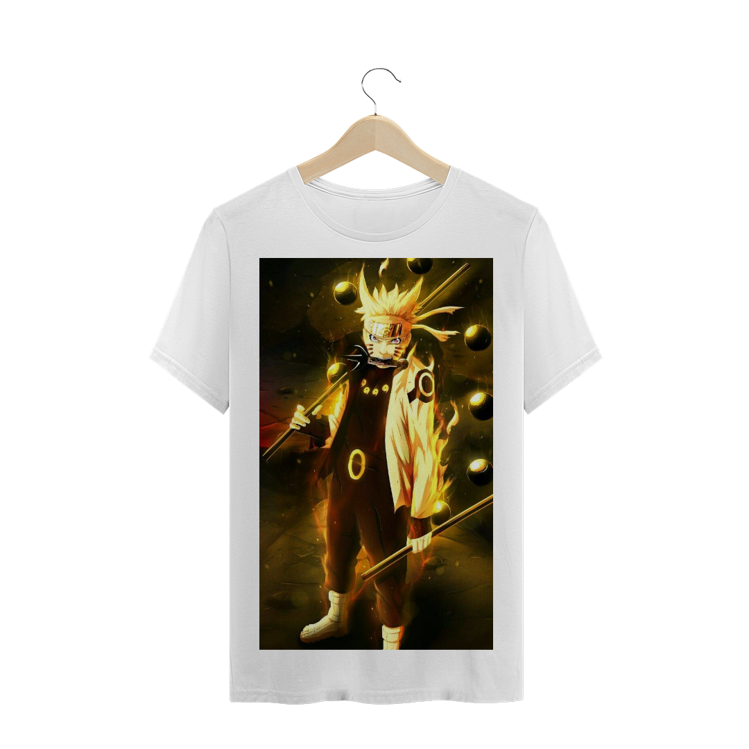 Nome do produto  Camiseta Masculina Naruto modo rikudou