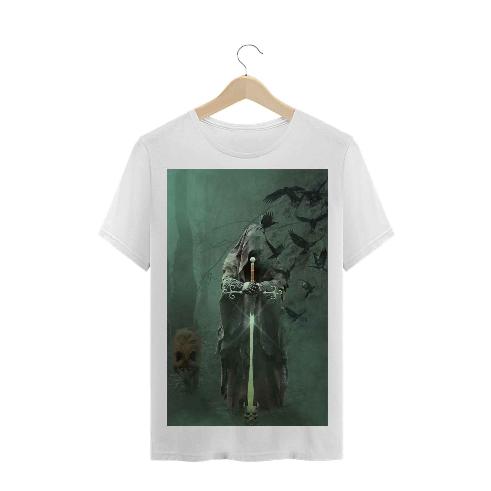 Nome do produto: CAMISA MAGO DA FLORESTA - WNS PREMIUM