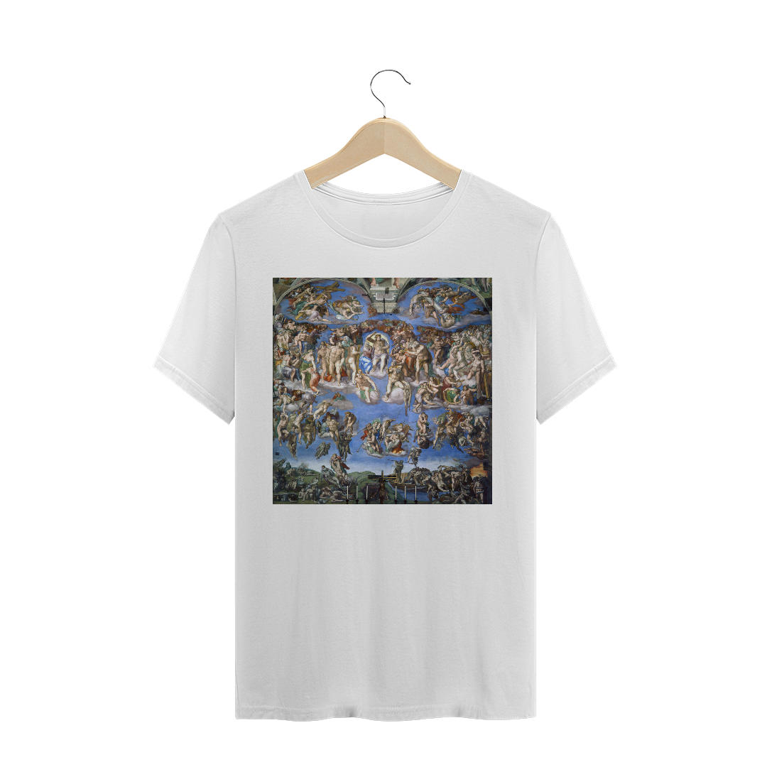 Nome do produto: Camiseta Juízo final Michelangelo