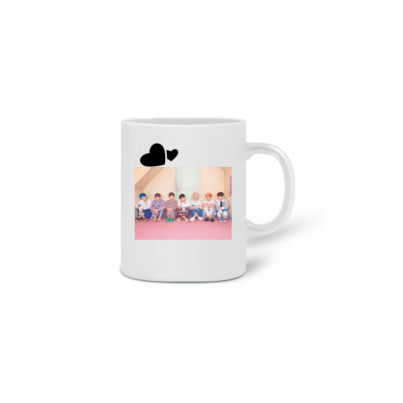 Nome do produto  caneca bts persona