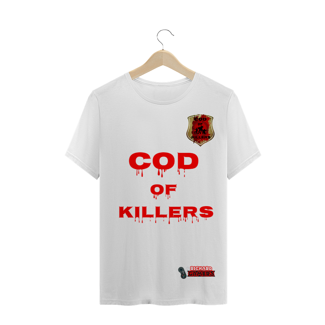 Nome do produto  CAMISA COD OF KILLERS SANGRENTA