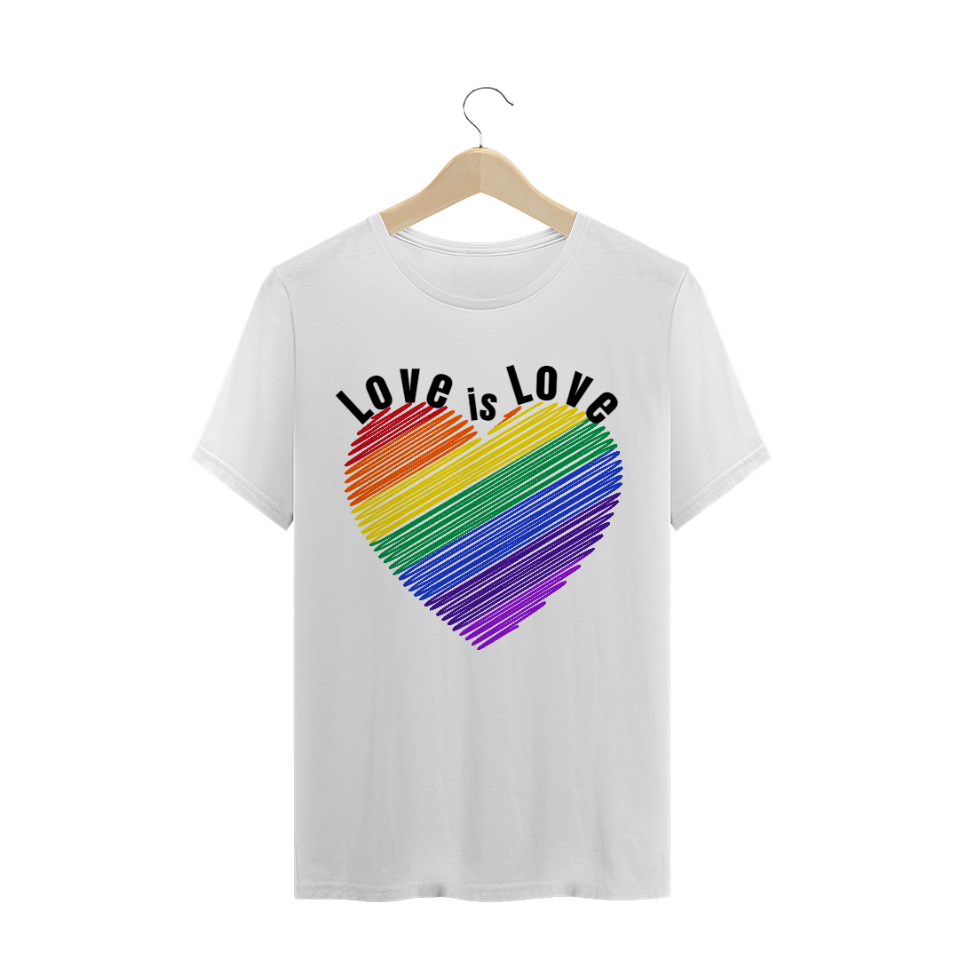 Nome do produto  T-shirt Love is Love