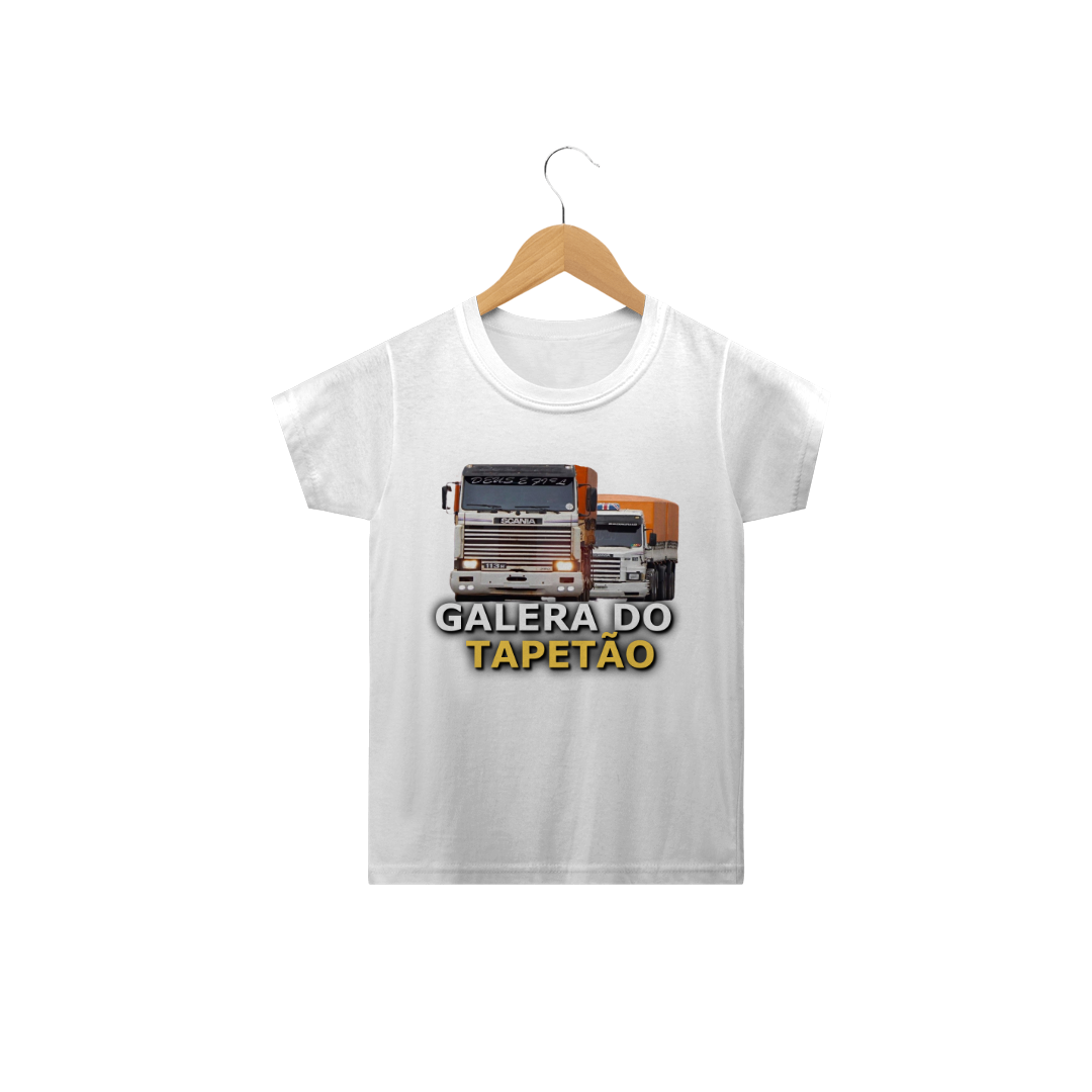 Nome do produto  Camiseta Infantil Galera do Tapetão
