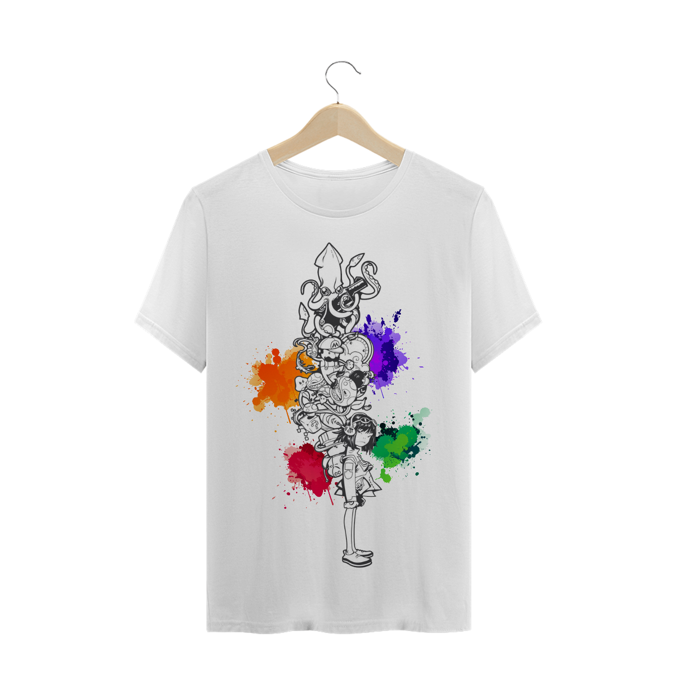 Nome do produto  camiseta gamer pop