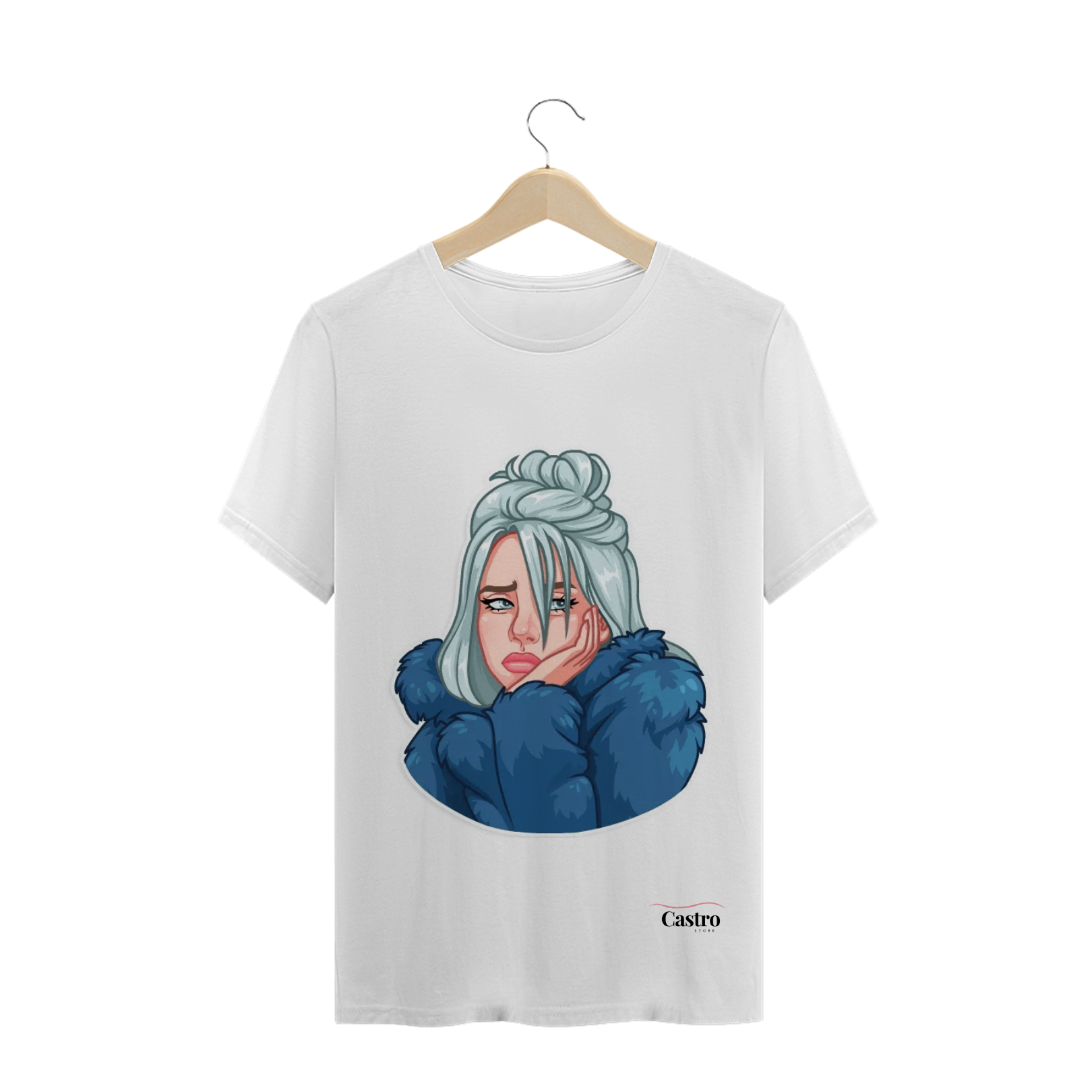 Nome do produto  Camiseta Billie Eilish