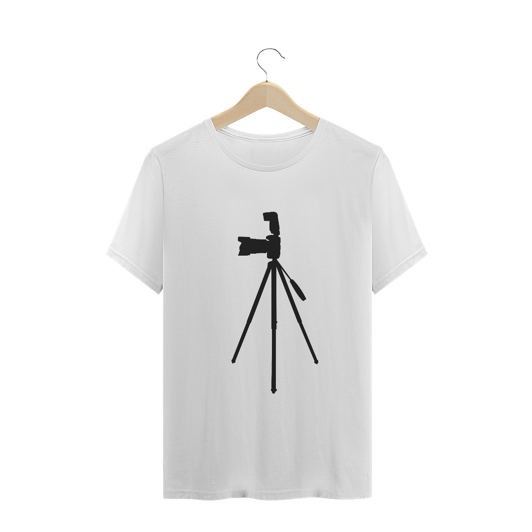 Nome do produto  T-SHIRT CÂMERA TRIPÉ