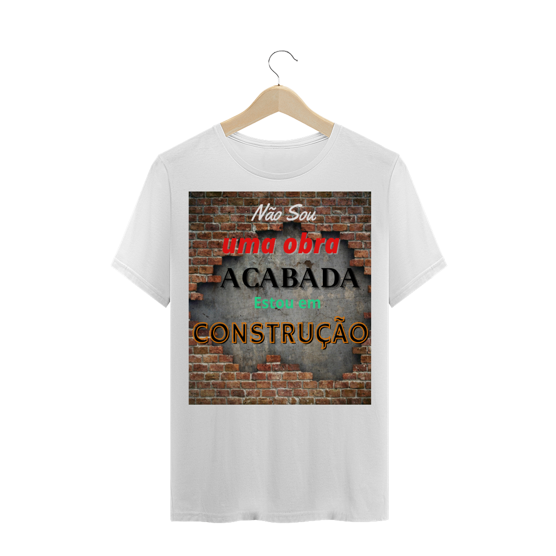 Nome do produto  Camiseta Obras Inacabadas