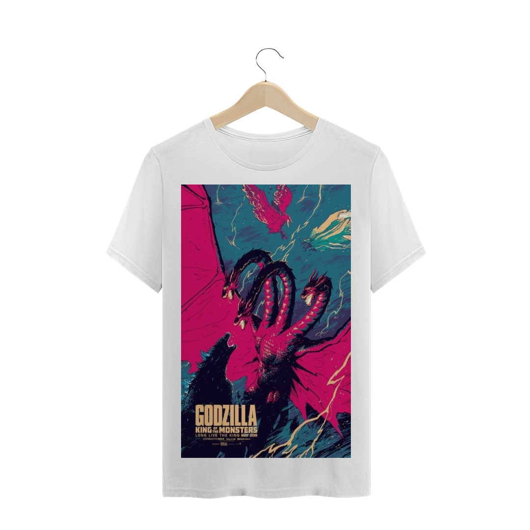 Nome do produto  CAMISETA GODZILLA REI DOS MONSTROS 