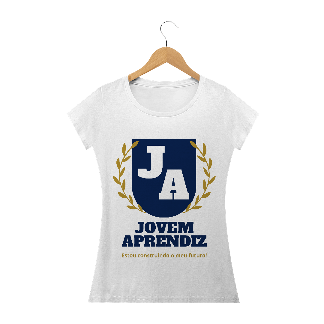 Nome do produto  Camiseta Baby Long Informativo Jovem Aprendiz