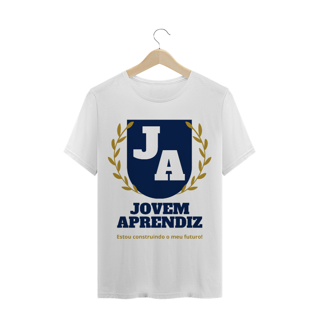 Nome do produto: Camiseta tradicional Informativo Jovem Aprendiz