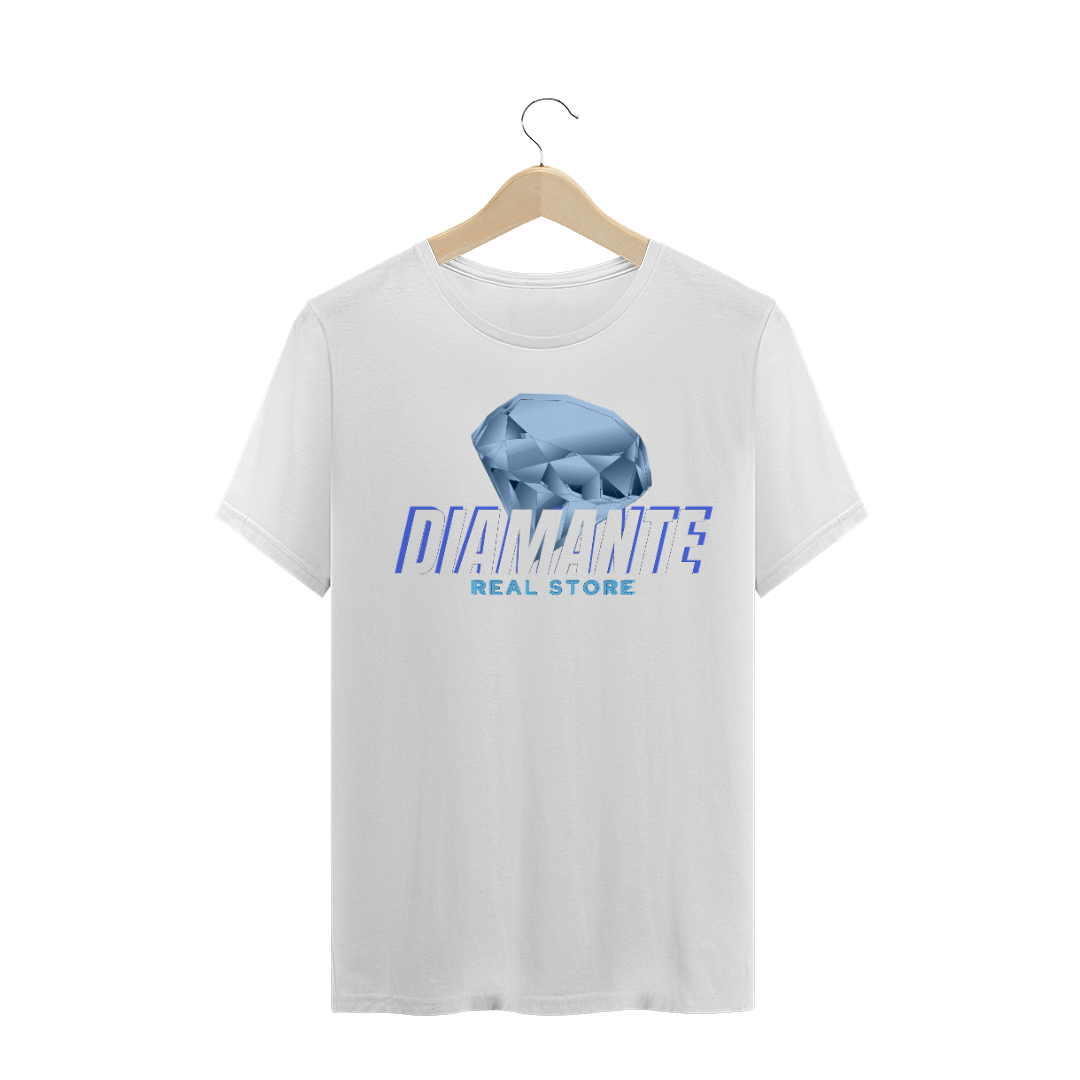 Nome do produto  Camisa Simples Branca Da Diamante Real 
