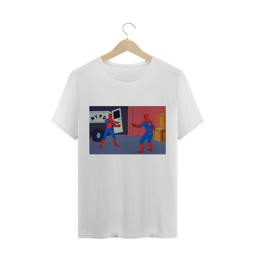 Nome do produto: Camiseta meme homem aranha apontando