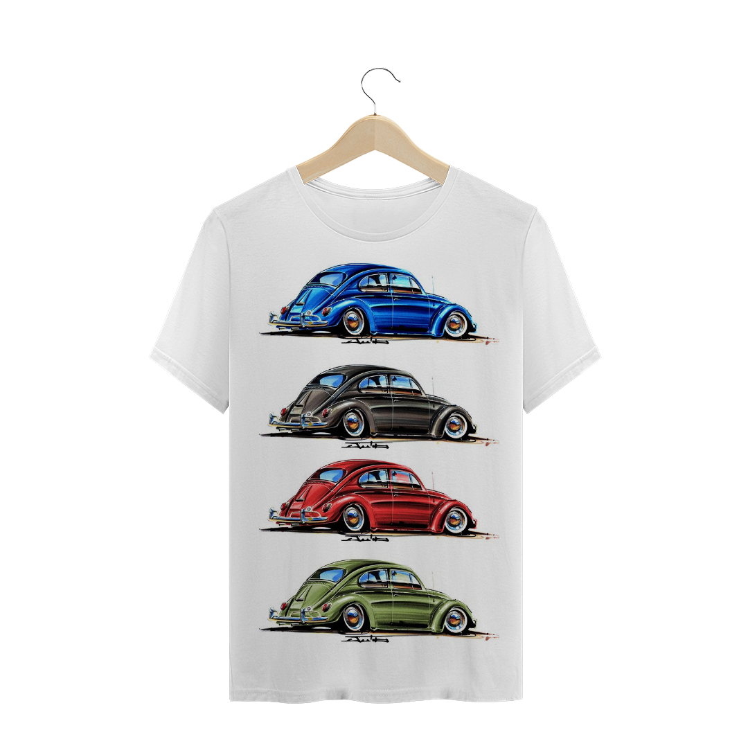 Nome do produto  Camiseta T-shirt Masculina Retrô Carro Antigo Fusca Em Quatro Cores. REF:0102