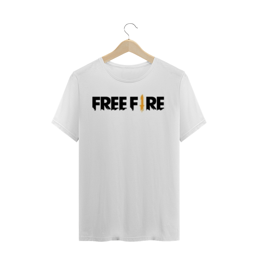 Nome do produto  camisa free fire masculina branca