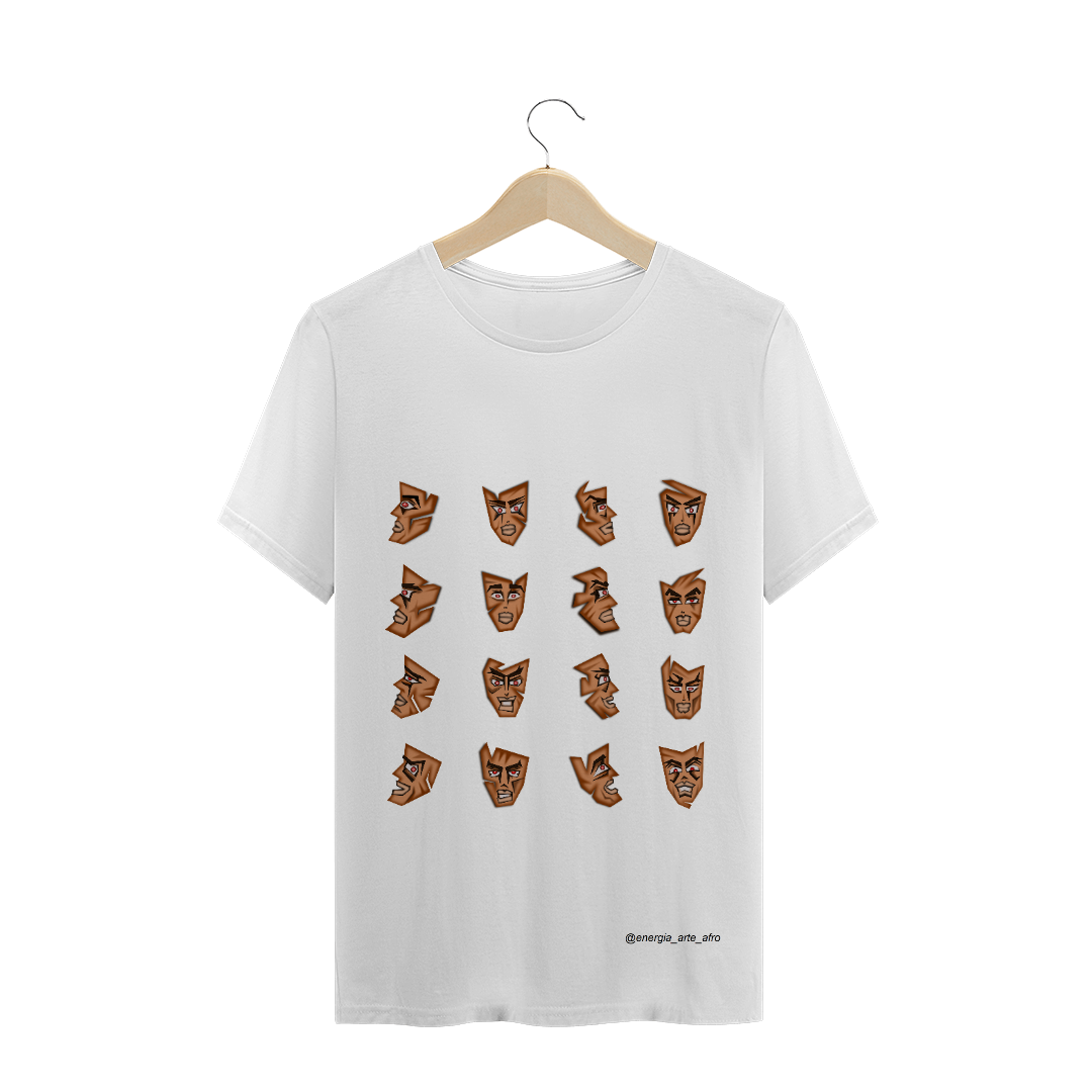 Nome do produto  Camiseta Caricaturas Afro