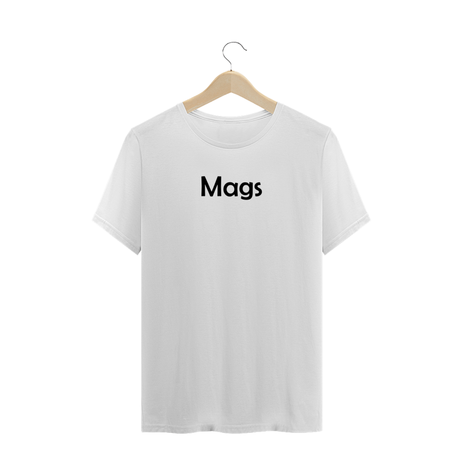 Nome do produto  Camiseta Mags Branca