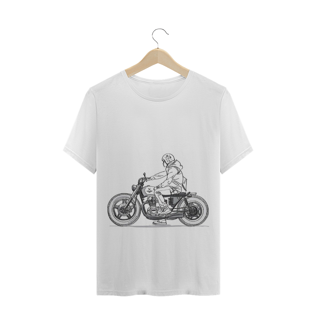 Nome do produto  Camiseta T-shirt Masculina Moto Retrô Antiga Riders Scrambler. REF:0502