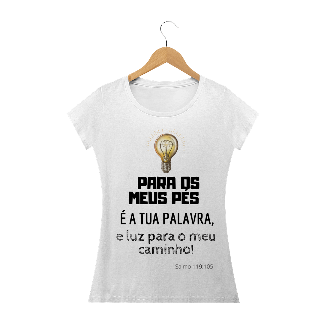 Nome do produto  Camiseta Salmo 119:105