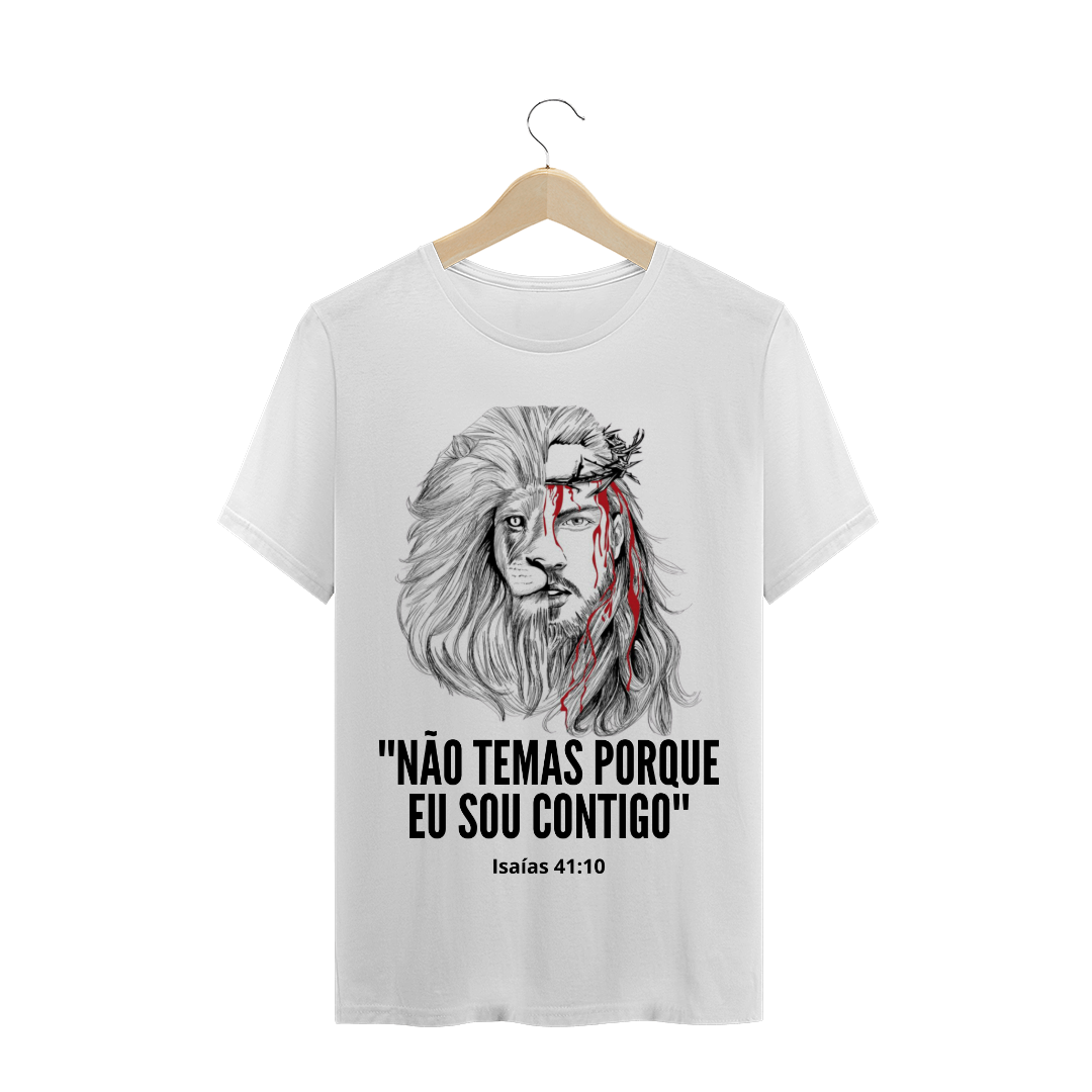 Nome do produto  Camiseta Isaías 41:10
