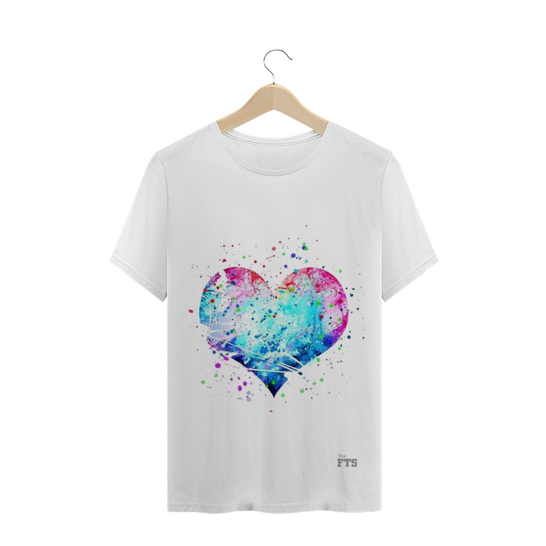 Nome do produto  Camiseta FTS Waltercolor Love art
