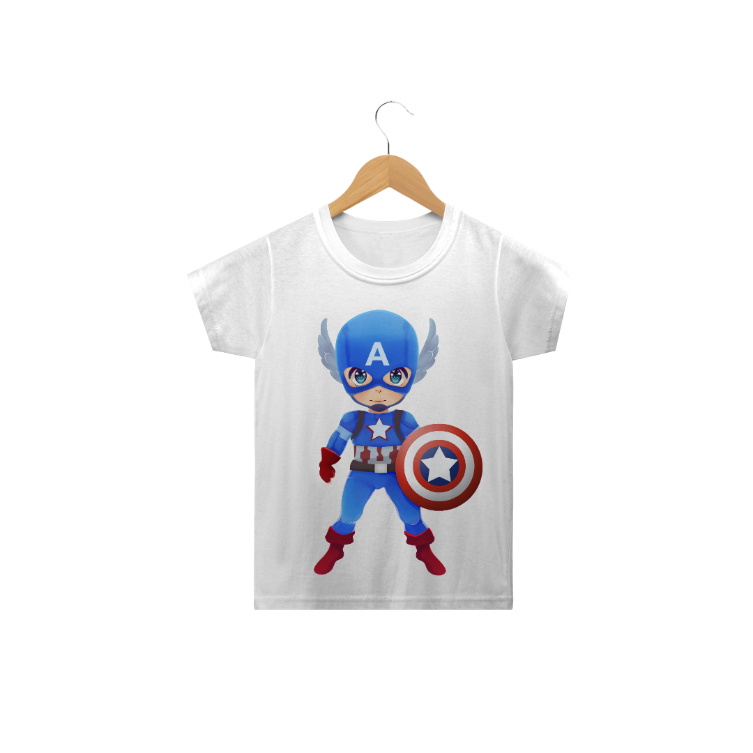 Nome do produto  Camiseta Infantil   Capitão América 