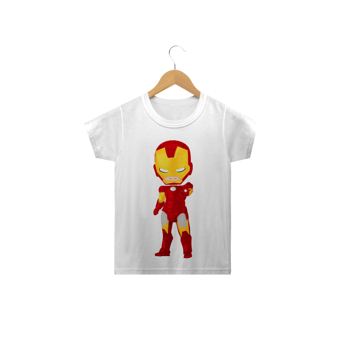 Nome do produto  Camiseta Infantil Homem de Ferro