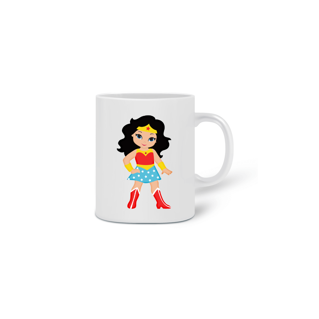 Nome do produto  Caneca Mulher Maravilha Cut