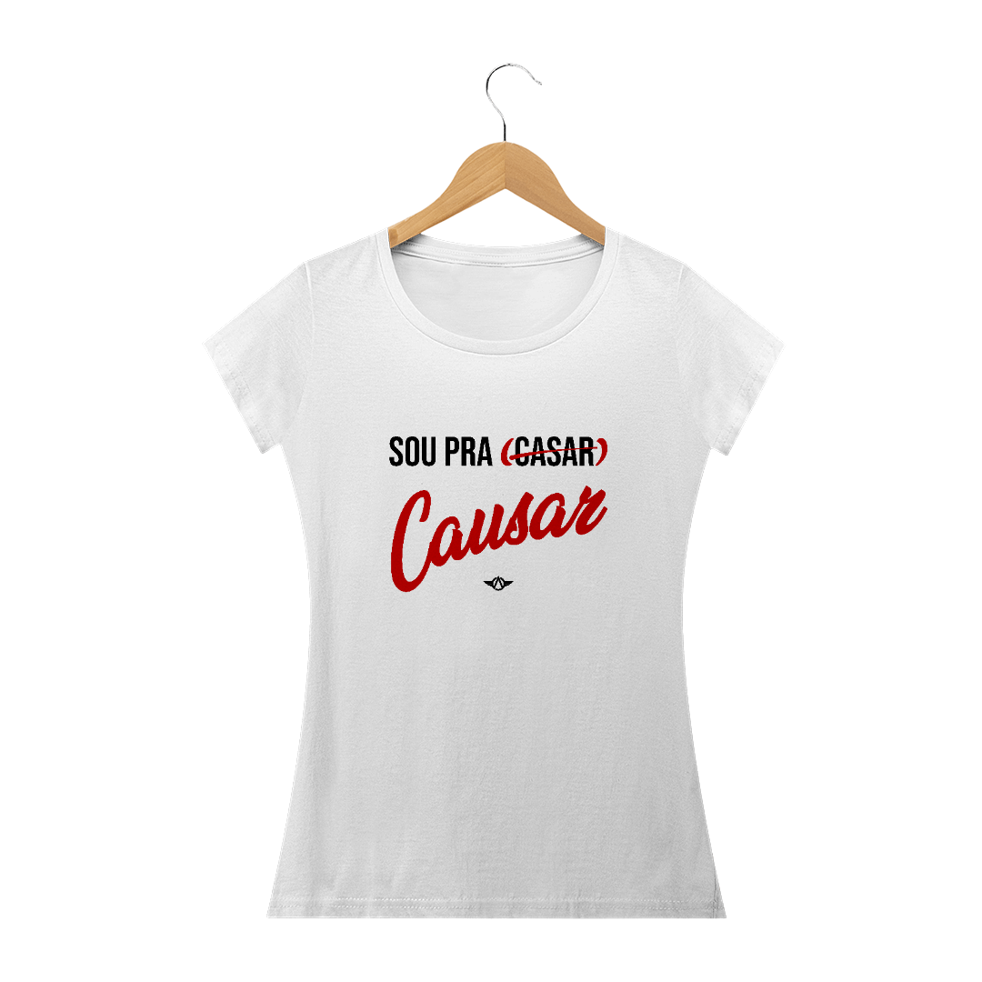 Baby Long Feminina Sou pra Causar Clara