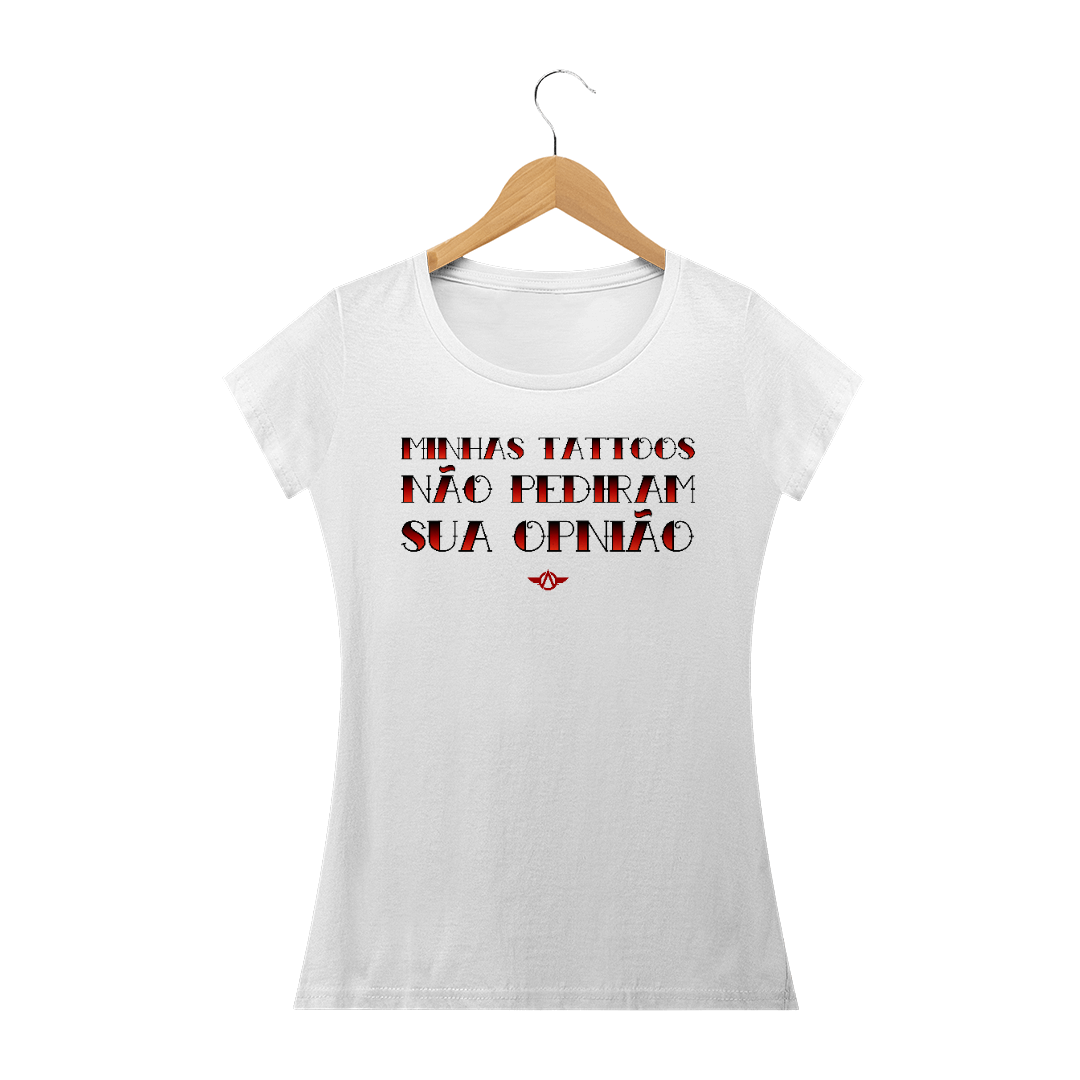 Baby Long Feminina Minhas Tattoos - Branca