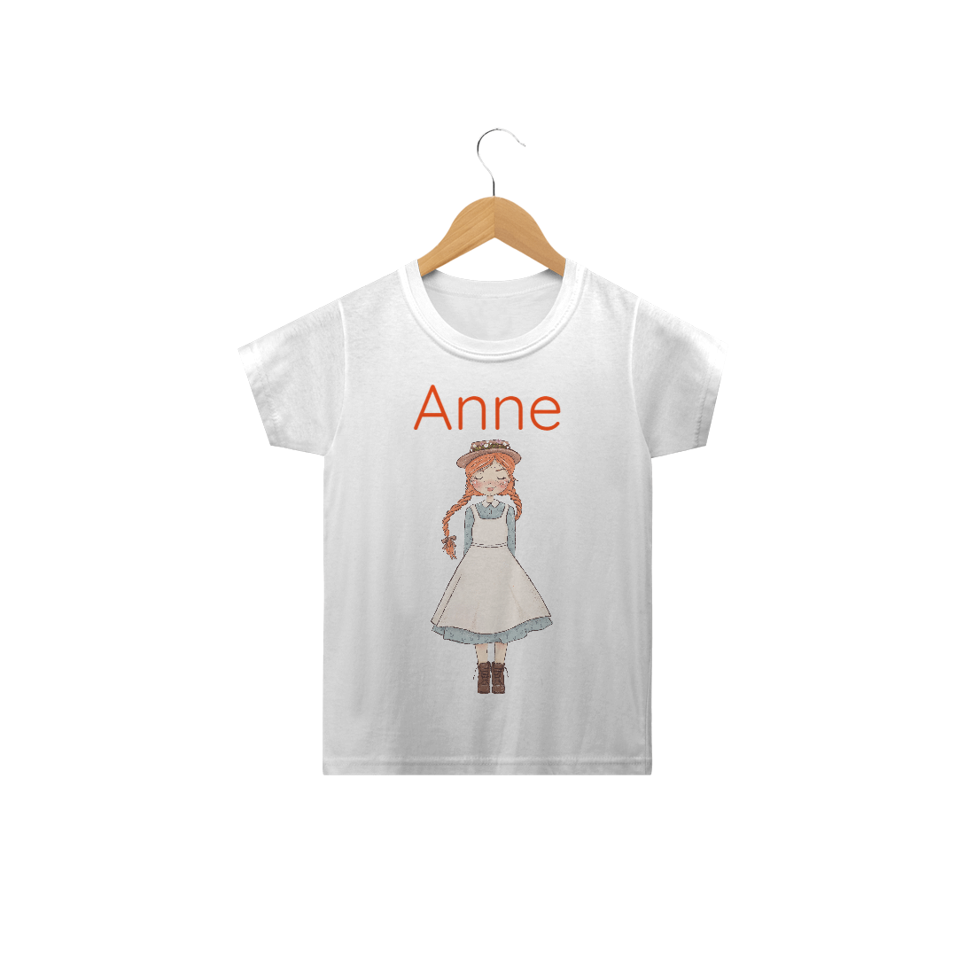 Nome do produto  Camiseta Infantil Anne 