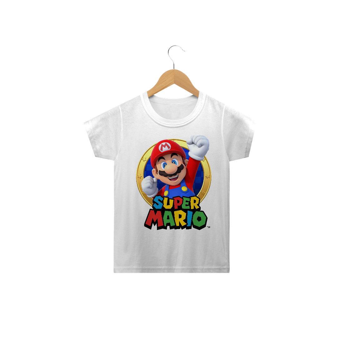 Nome do produto  Camiseta Super Mario Bros