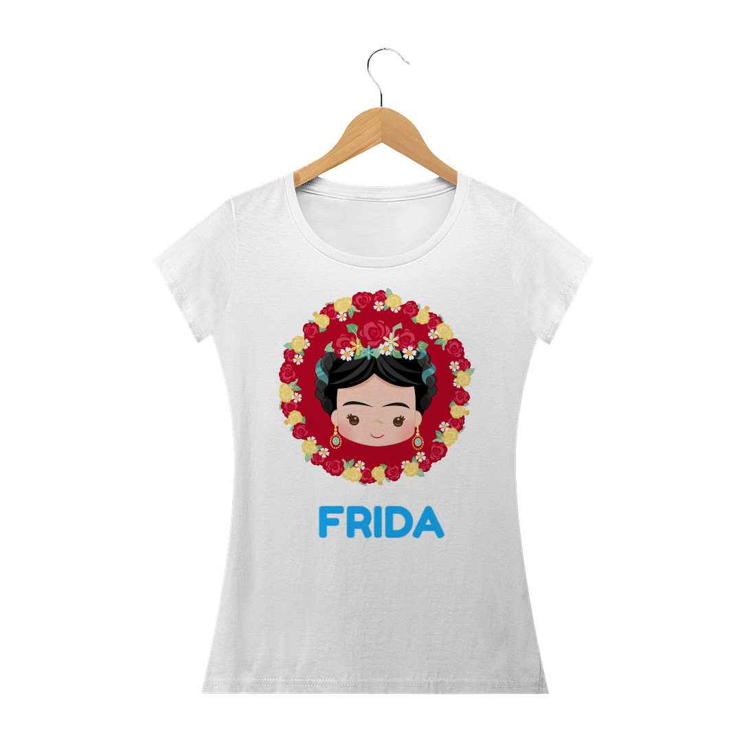 Nome do produto  Camiseta feminina Frida Kahlo