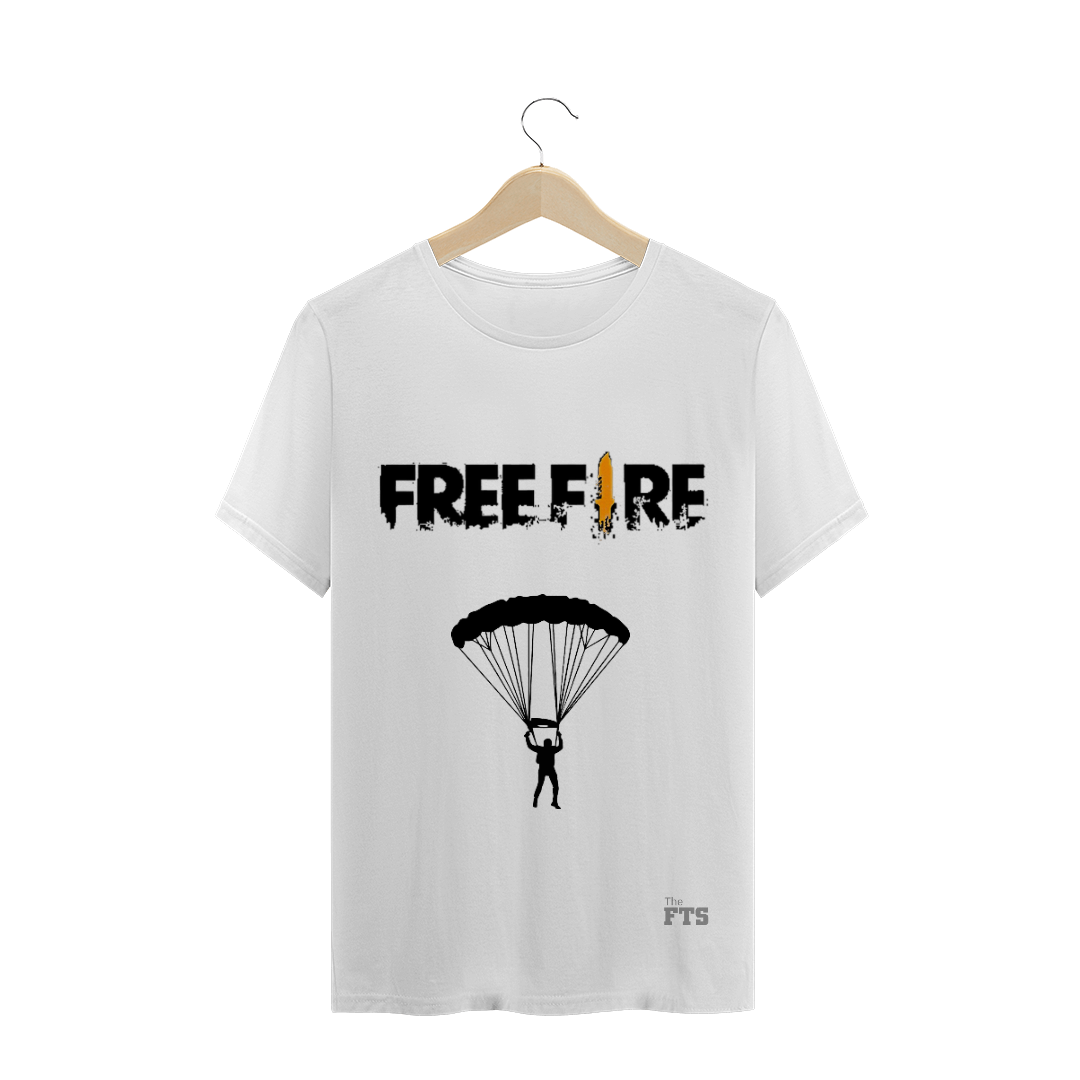 Nome do produto  Camiseta FT FreeFire Paraquedas