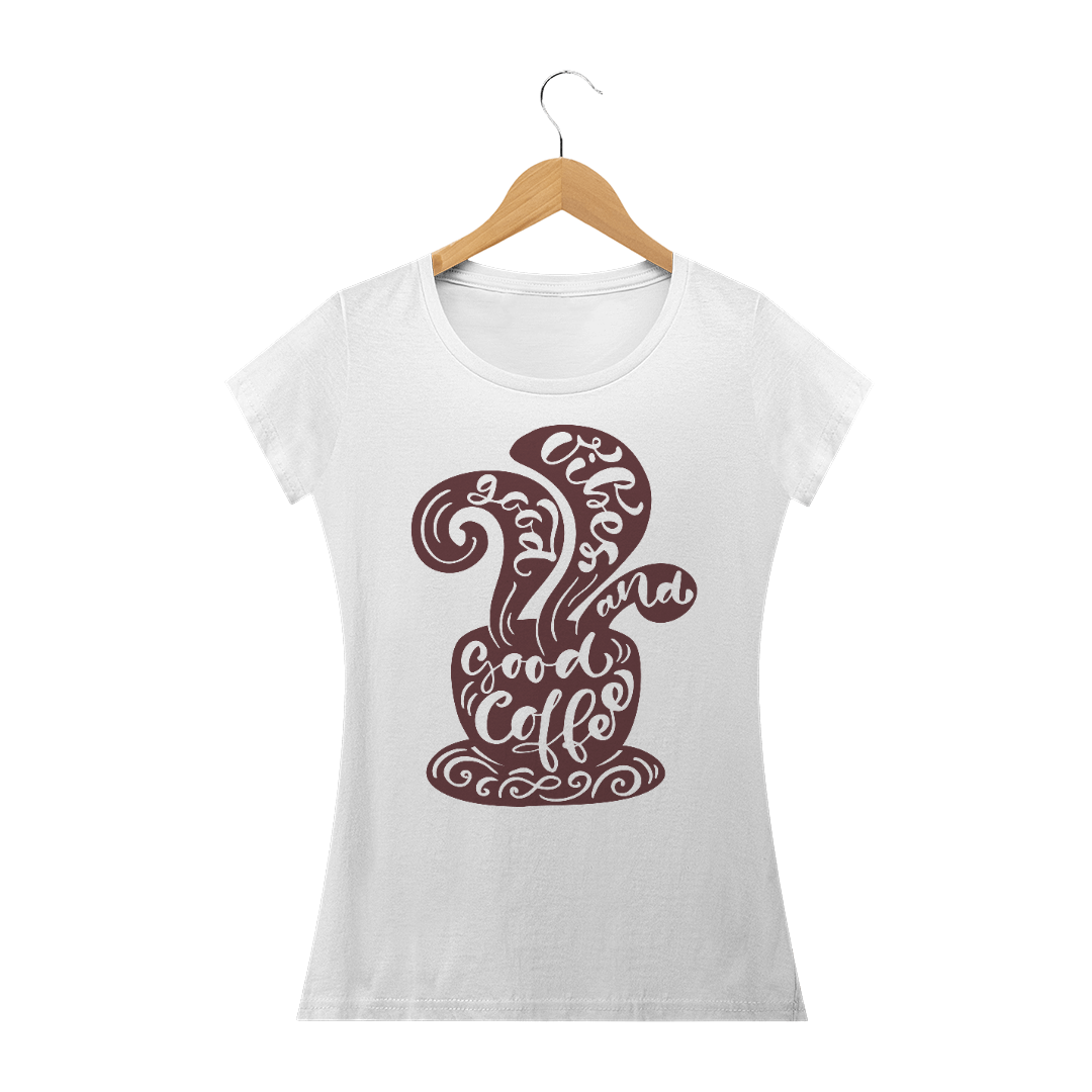 Nome do produto  Camiseta feminina amo café 